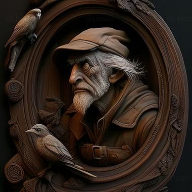 3D model Jean Baptiste Monge (STL)